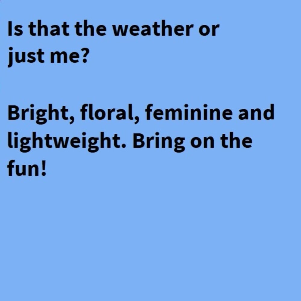 You might as well be walking on the sun...